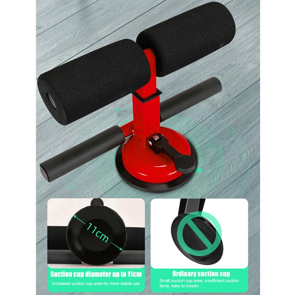 12.5Cm Sucker Dubbele Hendel Sit-Up Hulpapparatuur Vierde Versnelling Hoogteverstelling Sport Fitness Sportartikelen Sporten