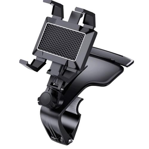 Car Phone Holder 360 Degree Mobile Phone Stands Rearview Mirror Sun Visor In Car GPS Navigation Bracket Retractable Stand: B