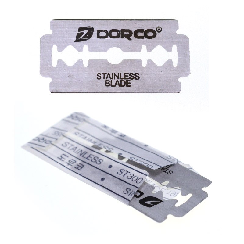 5/10/20/50Pcs Dc Scheermesjes Rvs Veiligheid Scheermesjes Voor Razor Mannen scheerapparaat Kapper Blade Double Edge Blades