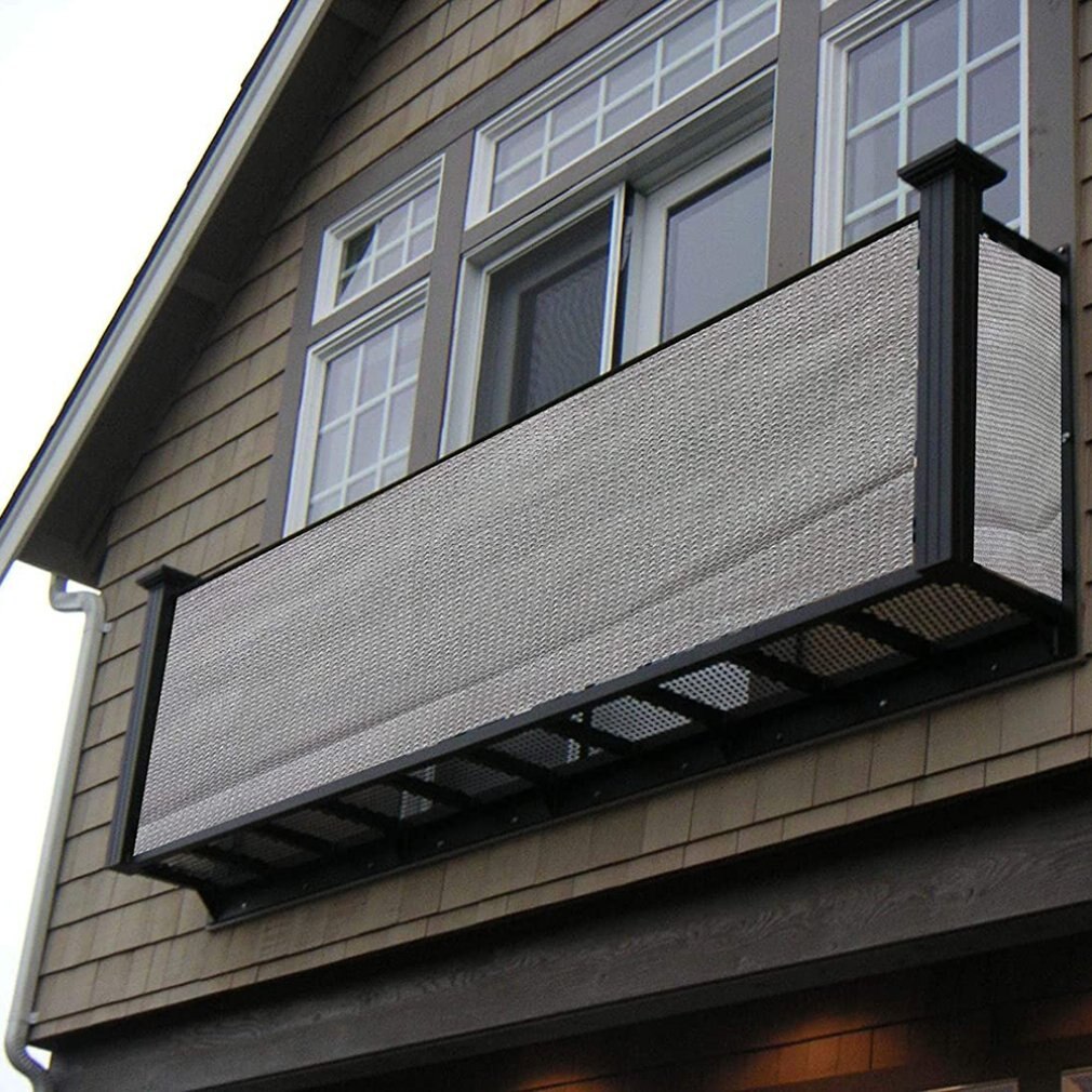 Balcony Wind Shield UV Protection Shade Cloth Privacy Screen Cover Netting Terrace Canopy Sail Beautiful Sun Shade Nets