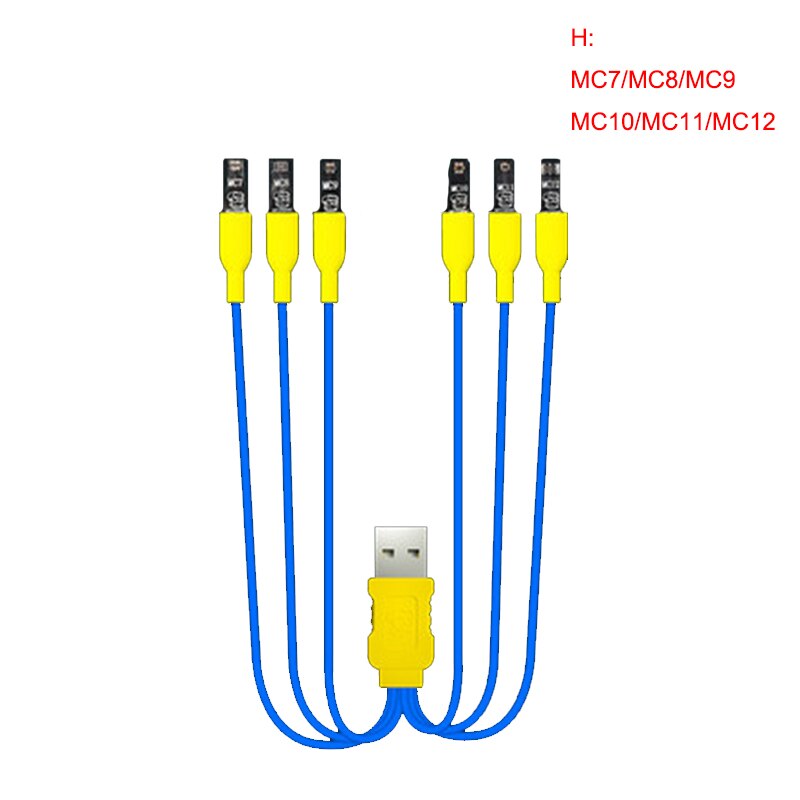 Mechanic iBoot Power Supply Power Control Test Cable for iP 6 7 8 X XS MAX 11 Pro max Android DC Power Control Line: H