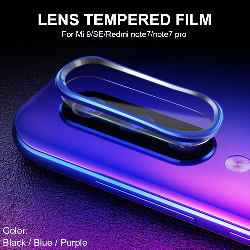 Schutz Ring Objektiv Protector Gehärtetem Film für mi 9 9se Rot mi Note7 Pro Kamera Objektiv