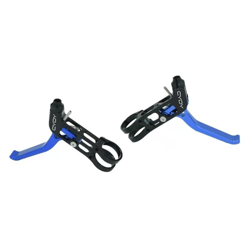 Levier de frein Avid FR5/FR7, manivelle à disque, v-brake avant/arrière, levier de frein CYD YRed noir argent bleu: CYDY blue