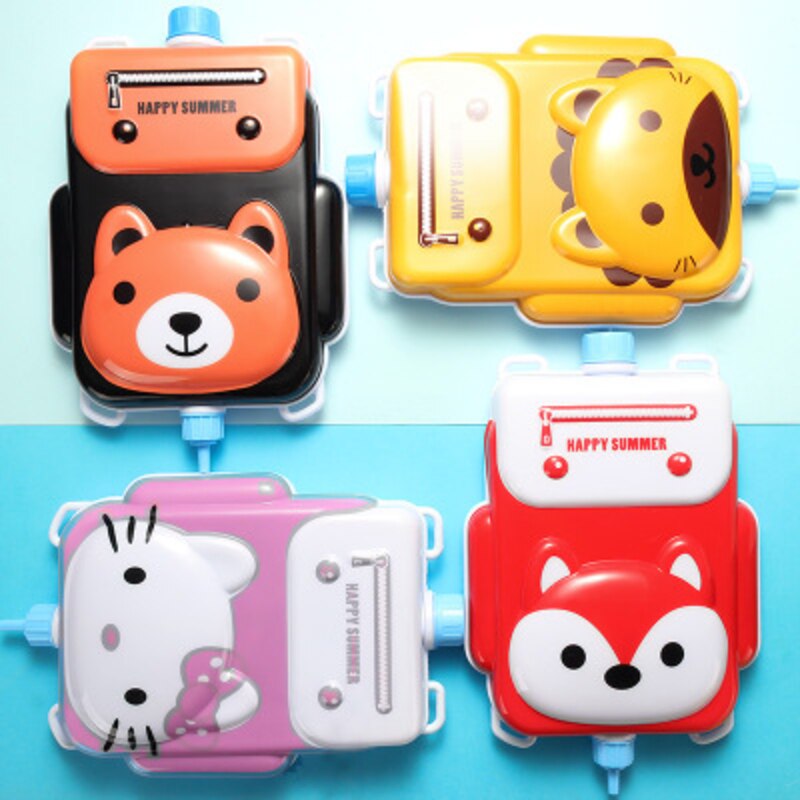 Summer Pools Toys Boy Girl Water spray cartoon animal pull type children backpack water gun Baby Playing Water Outdoor: Default Title