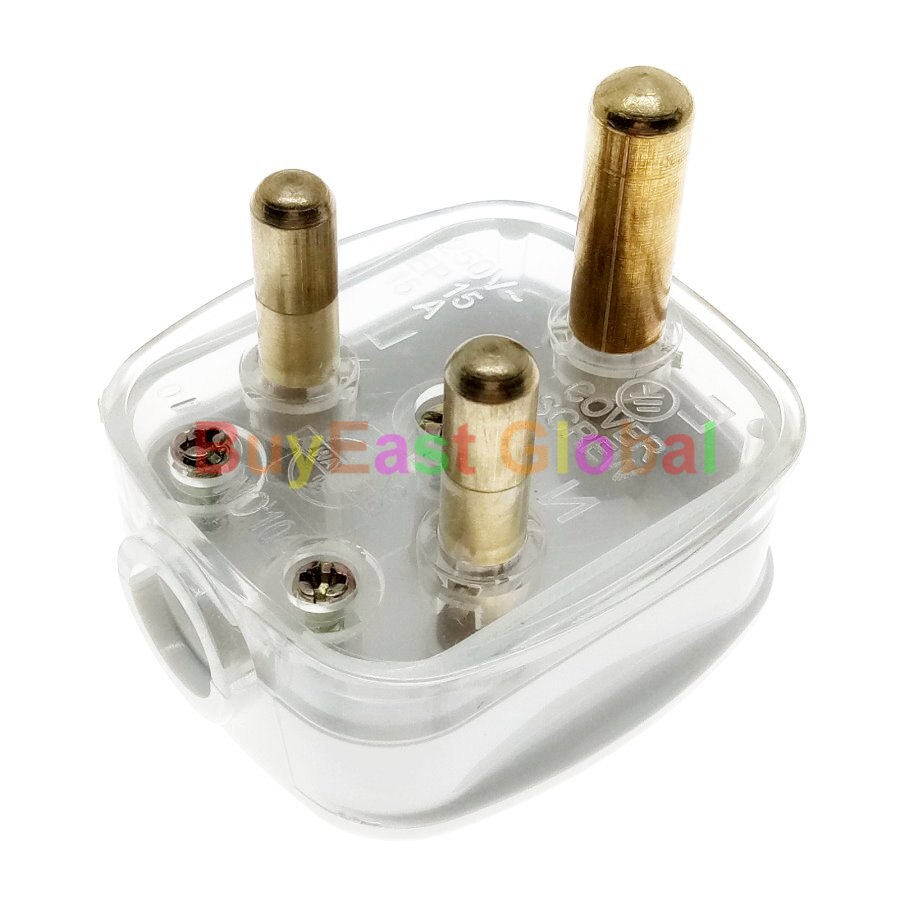 BS546 15A Type M Rewireable Main Power Plug AC100~250V 15A