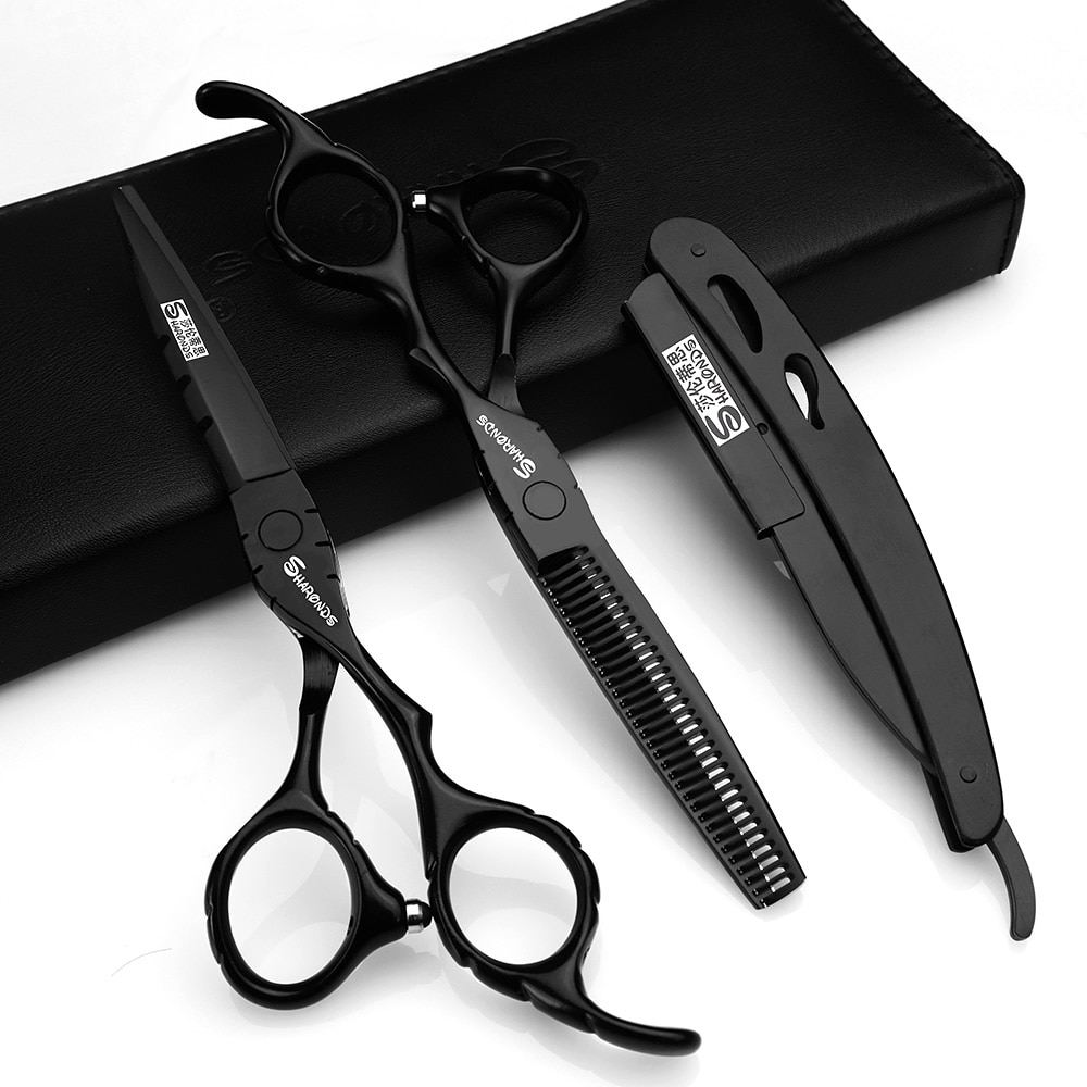 sharonds 440c stainless steel scissors 6 inch for hairdressing scissors for beauty salon haircuts scissors set