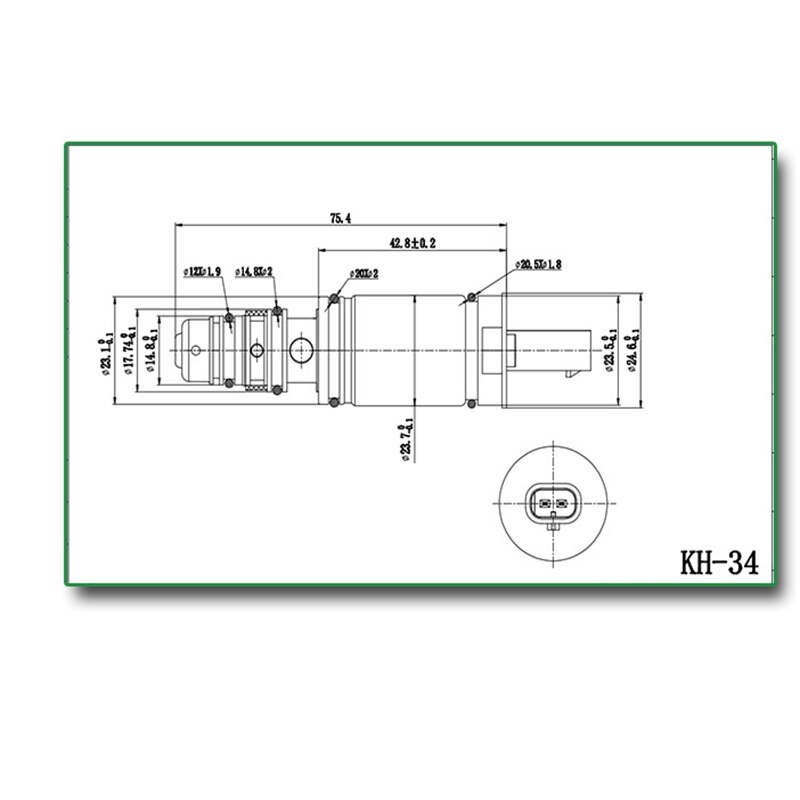 Airconditioning Ac Compressor Elektrische Regelklep Voor Fiat De Elektromagnetische Klep