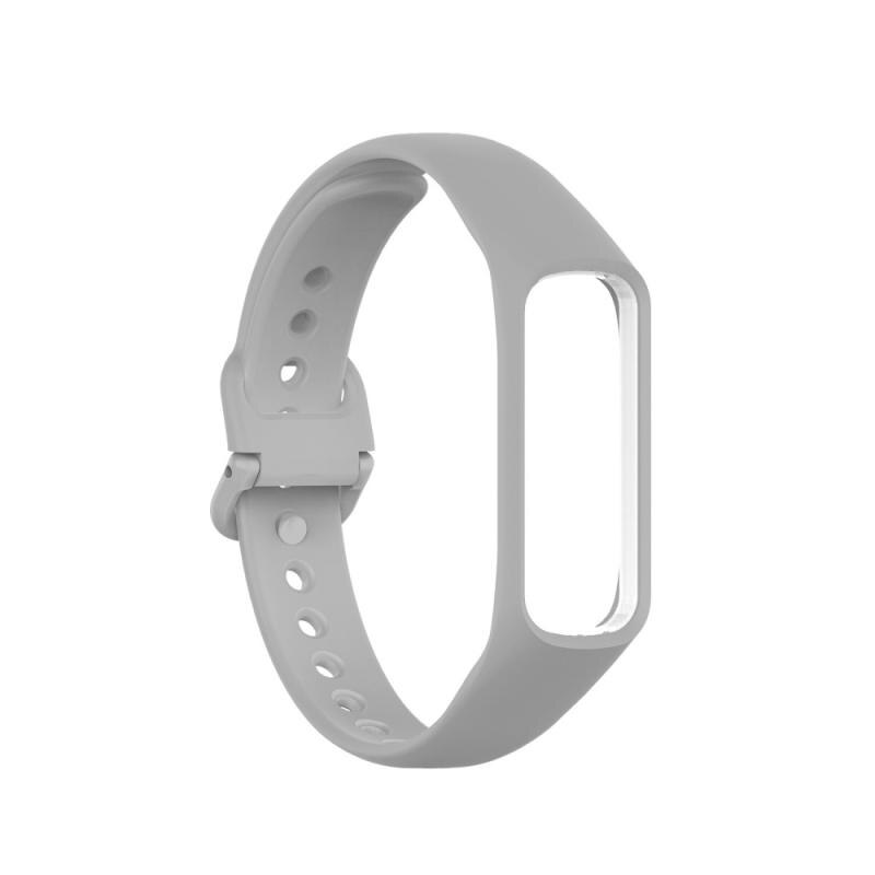 Smart Zubehör Silikon Strap Für Samsung Galaxy Fit 2 SM-R220 Armband Ersatz Armband Tragbare Geräte: 13 gray