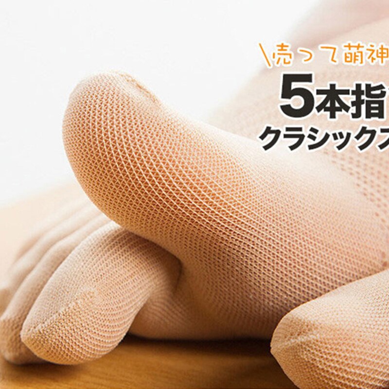 Japanese tabi Toe Socks Men Women Bamboo Fiber Deodorant Breathable socks with separate toes Kimono Flip Flop socks