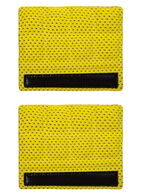 Helm Kinn Pads Schaum Pad Set Kinnriemen Polsterung Ersatz Universal für Radfahren Bike Motorrad Helm: Yellow 2PCS