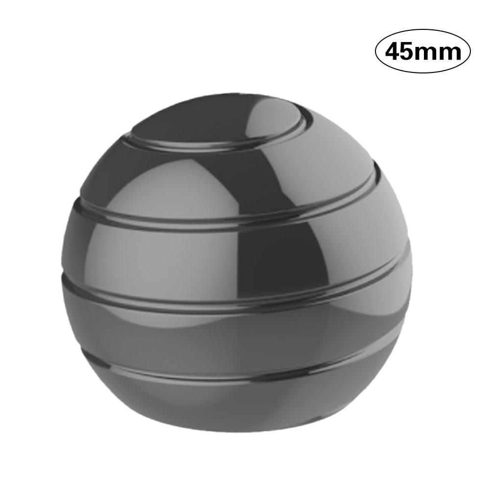 38/45/54mm Desktop Decompression Rotating Spherical Gyroscope Kinetic Desk Toy Metal Gyro Optical Illusion Flowing Finger Toy: 08