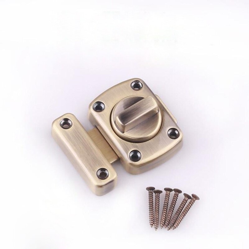 Zinc alloy Security Guard Fastener door Latches Locks for Home Safety toilet locks for interior sliding door hardware door bolts