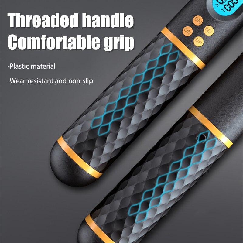 Jump Rope Counter Speed Digital Jump Rope Crossfit Gewichtsverlies Draadloze Springtouw Professionele Oefening Fitness Apparatuur