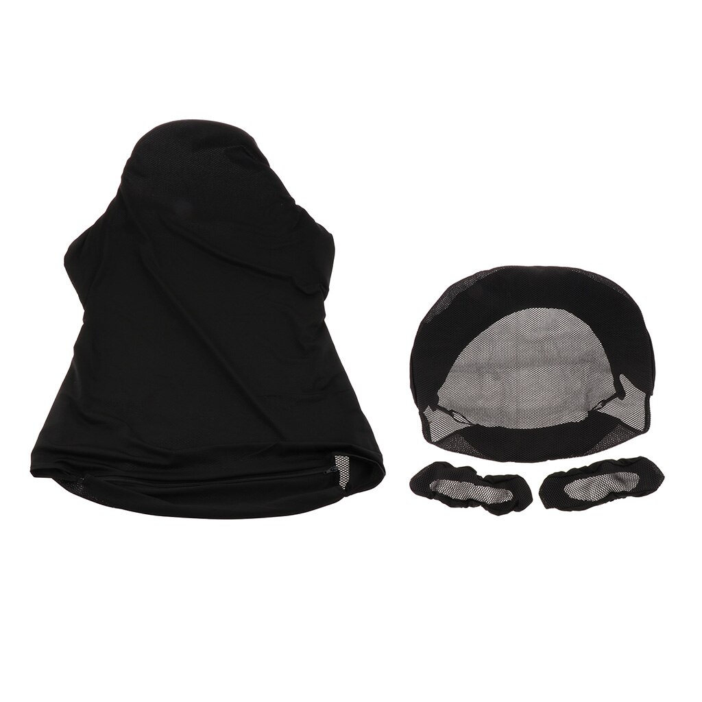 Lovoski computer stretch drejelig gaming stol med covercover: Sort