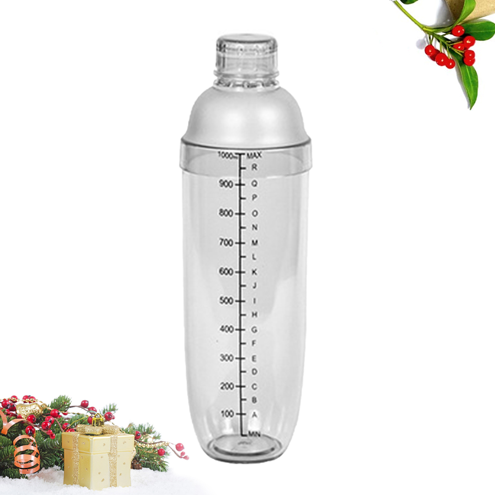 Restaurant for Cocktail Shaker Clear Bar Shaker Durable Practical Transparent 1PC