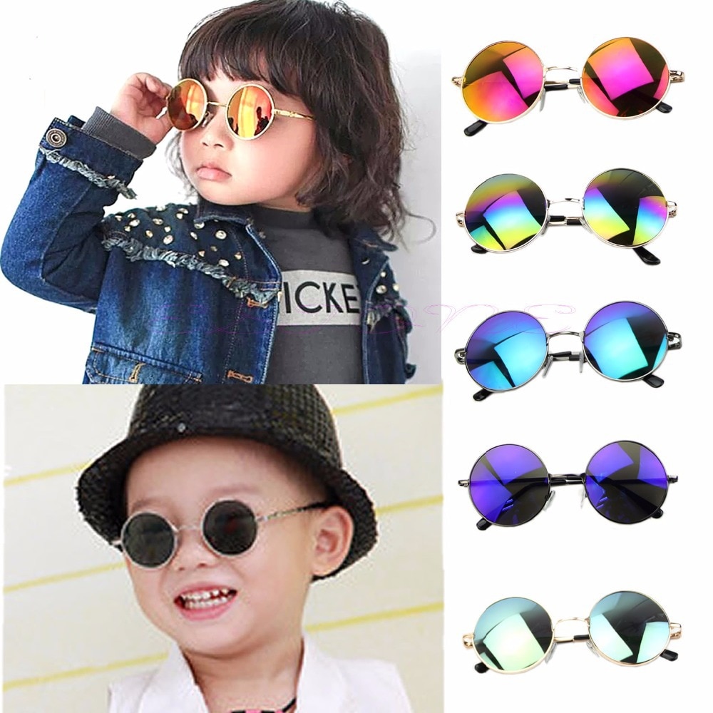 Boys Girls accessories UV classic Protection Goggles Eyewear Sunglasses high quantity coating glasses oculos