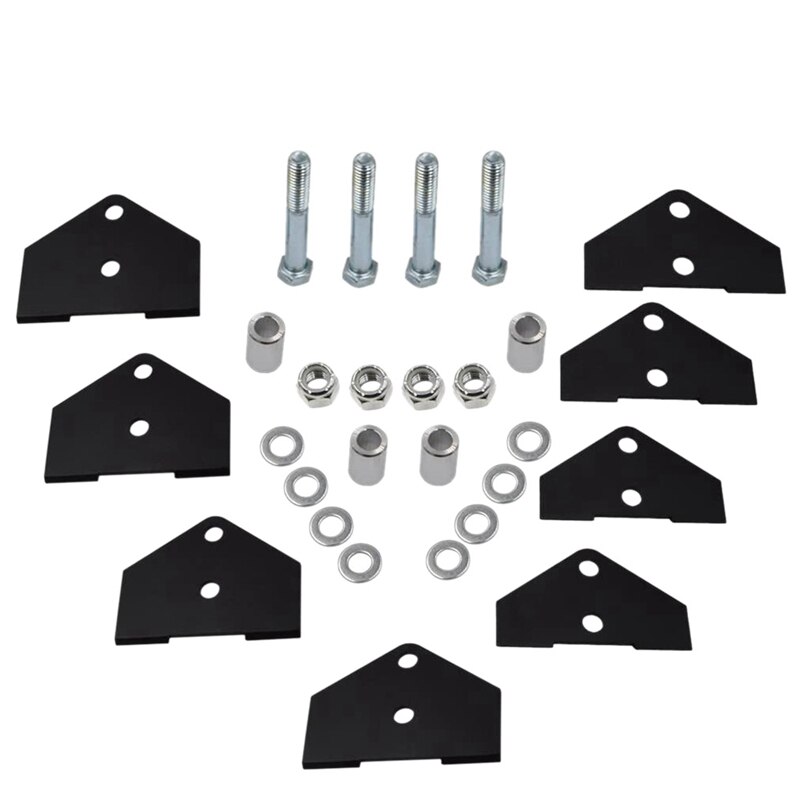 2Inch Voor Achter Volledige Lift Kit Schorsing Rise Mount Beugels Voor Utv Polaris Rzr 800 Efi Modellen