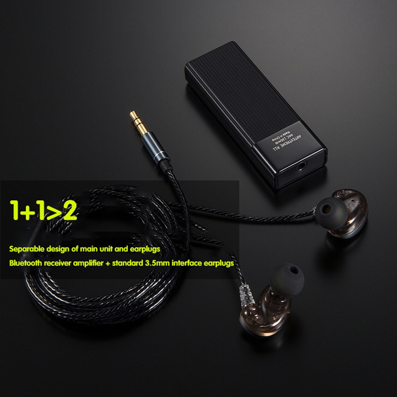 R12 Hoofdtelefoon Versterker Bluetooth 5.0 Mvo Dac Amp Usb Geluidskaart High Power Voor Telefoons MP4 Computers Game Consoles O