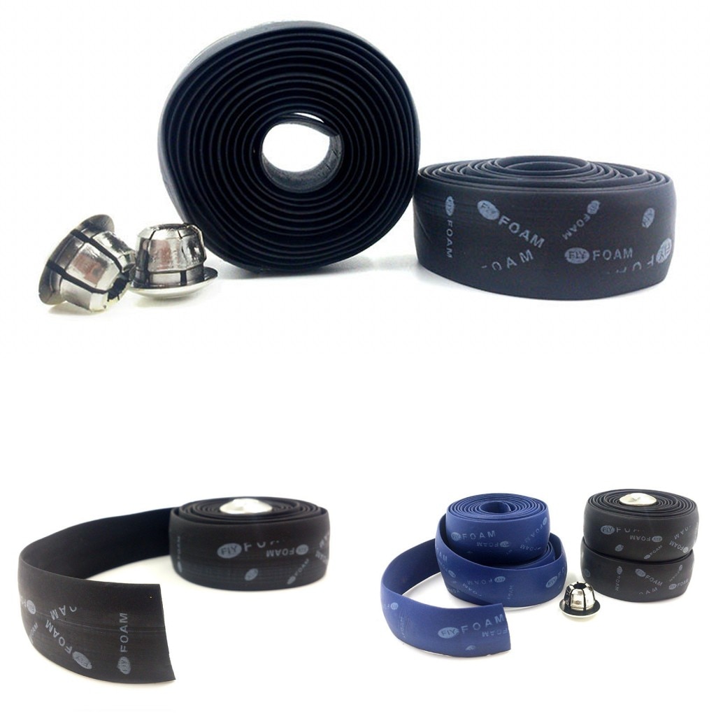 Landevejscykel bar tape sejhed vibrationsdæmpning anti-vibration bøjet styr bar tape håndtag bælte omvikling