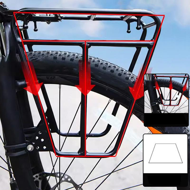 Fiets Cyclus Voorrek Fietsen Accessoires Voorbeugel Bagage Plank Cargo Rack Mountainbike Voorrek 30x14x27.4cm