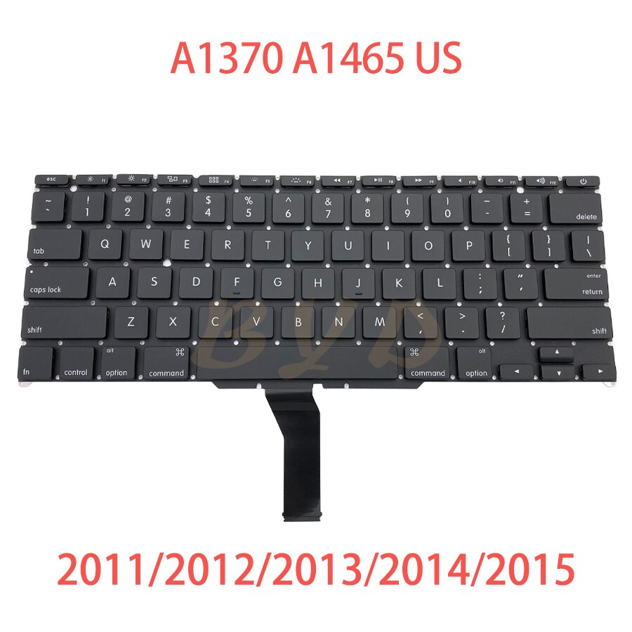 Laptop Keyboard For Macbook Pro Air A1278 A1466 A1502 A1398 A2337 A2338 A1706 A1707 A1708 US English Keyboard Replacemen