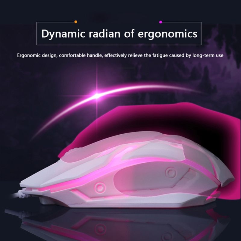 GTX300 USB Wired 104 Keys RGB Backlight Ergonomic Gaming Mouse Keyboard Combos Set