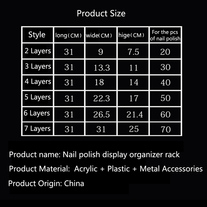 Kosmetika smycken display hylla akryl makeup arrangör läppstift ansiktskräm glasögon ram mask läppstift ram nagellack rack