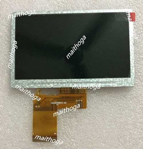 4,3 zoll TFT LCD Anzeige Gemeinsame Bildschirm GL04303600-40 GL043056B0-40 GL043026-N6 480 (RGB) * 272