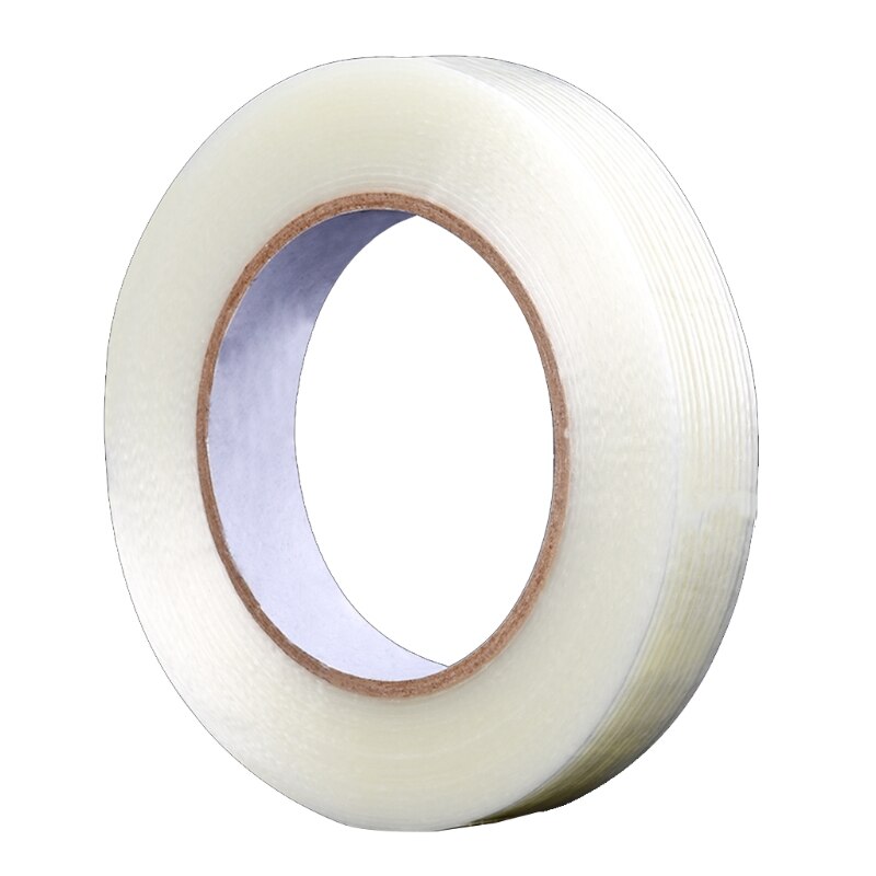 R9UA Extra Strong Crossweave Fibreglass Reinforced Filament Tape Heavy Duty Tear Resistant Packaging Sealing Packing Tape: 25L