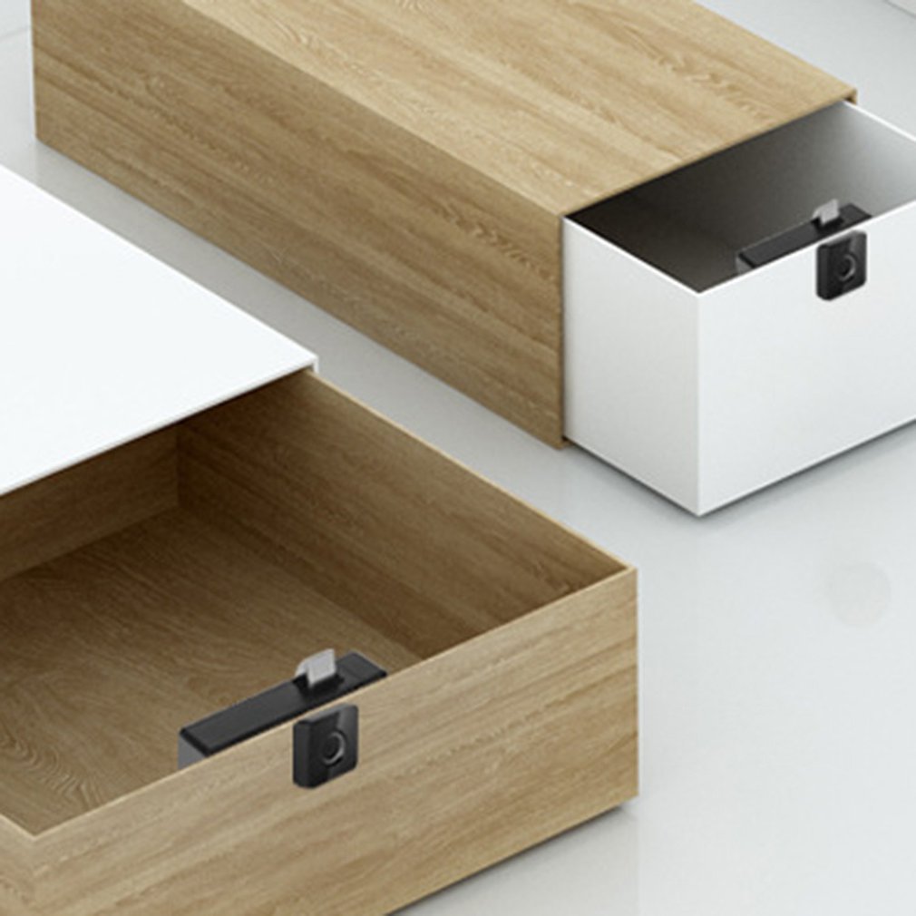 Drawer Intelligent Electronic Lock File Cabinet Lock Storage Cabinet Fingerprint Lock Cabinet Door Fingerprint Lock Furniture