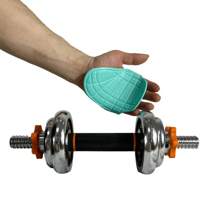 Gewichtheben Griff Pads Fitnessstudio trainieren Handschuhe Kieselsäure Gel Anti-Rutsch Fitness Griffe für Männer Frauen Hantel ziehen-hoch Krafttraining