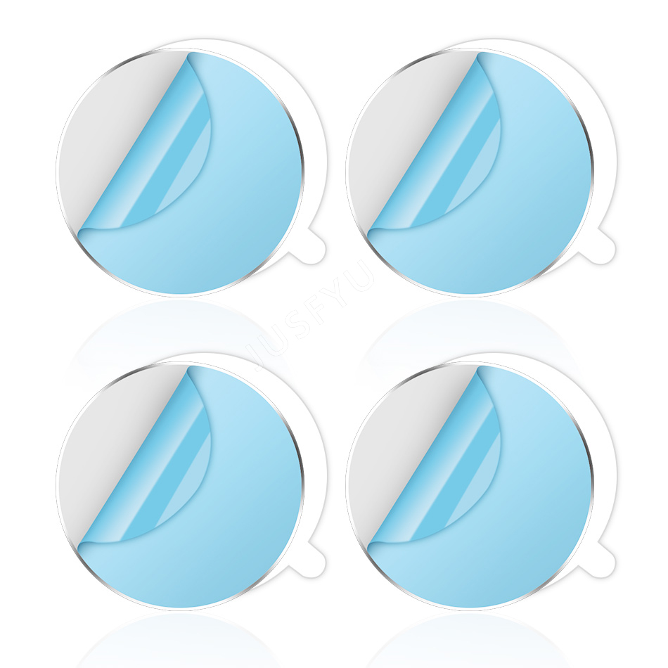 3M Metal Plate Disk iron Sheet For Magnet Mobile Cell Phone Holder For Magnetic Car Air Vent Mount Phone Stand Mount Support: 4 Round