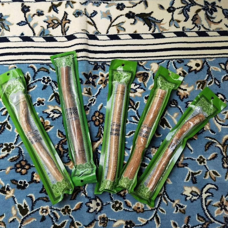 Miswak Sewak bastone Spazzolino da denti per la pulizia dei denti Tradizionale Tutto naturale Misvak Siwak Miswaak Rimozione macchie Viaggio 10 pezzi