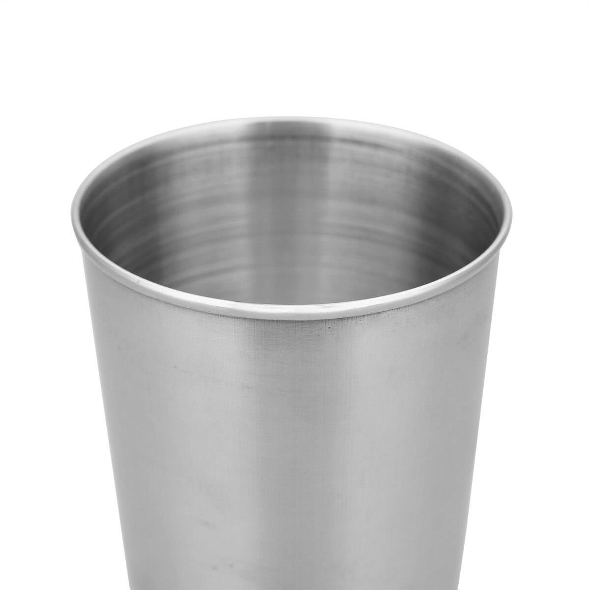 2/4Pcs Pint Cups Stainless Steel Drinking Mugs Unbreakable Metal Beer Tumblers Party Camping Drinkware Coffee Tea Pint Glasses