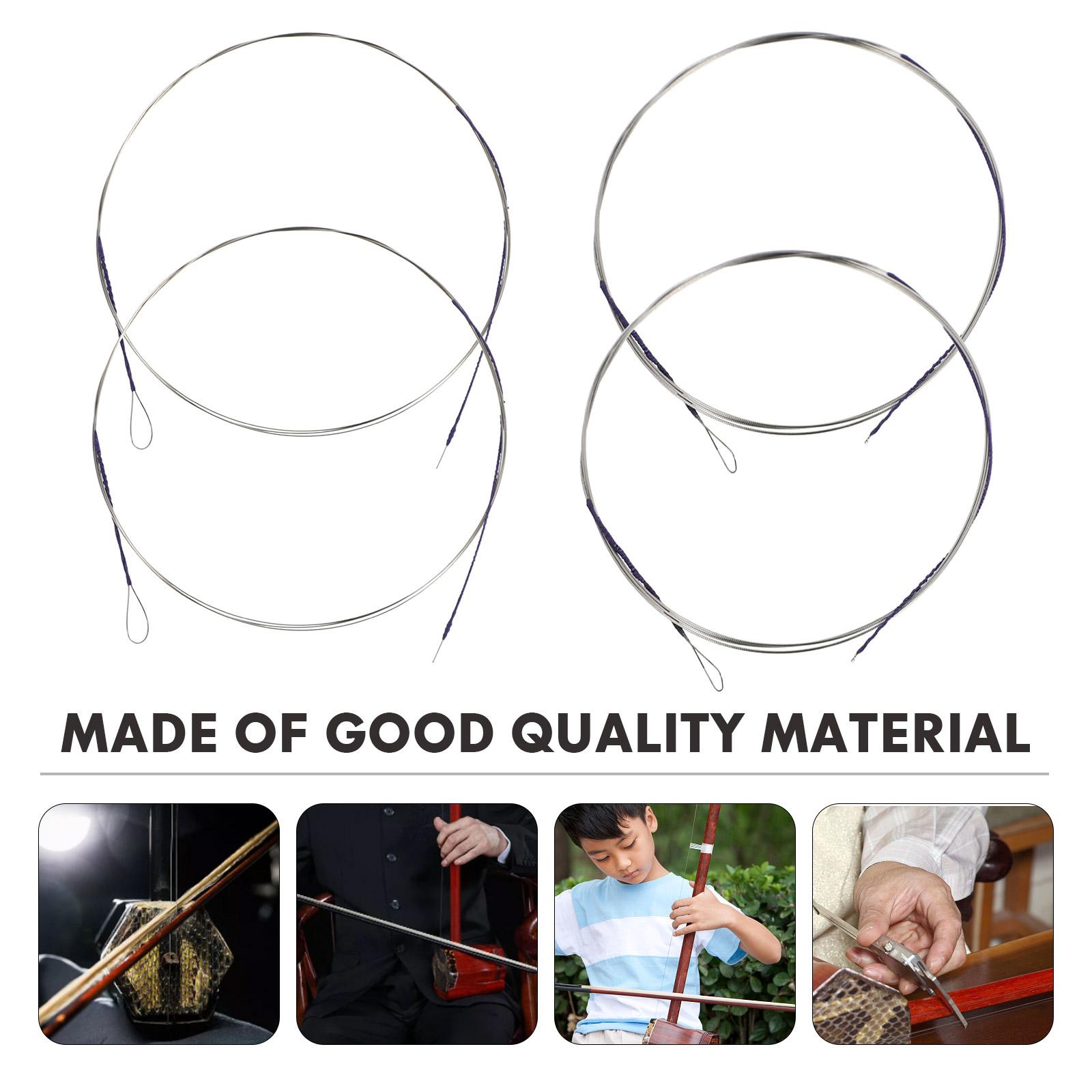 Erhu String Komplettset Erhu Strings Erhu Strings Parts Langlebige Erhu Parts Erhu String Replacements