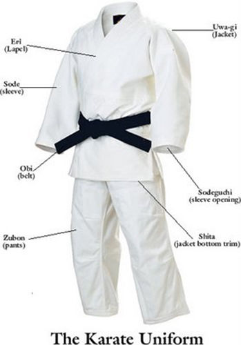 Champion Official WKF Kata Karate Uniform - White SIze 120-190cm