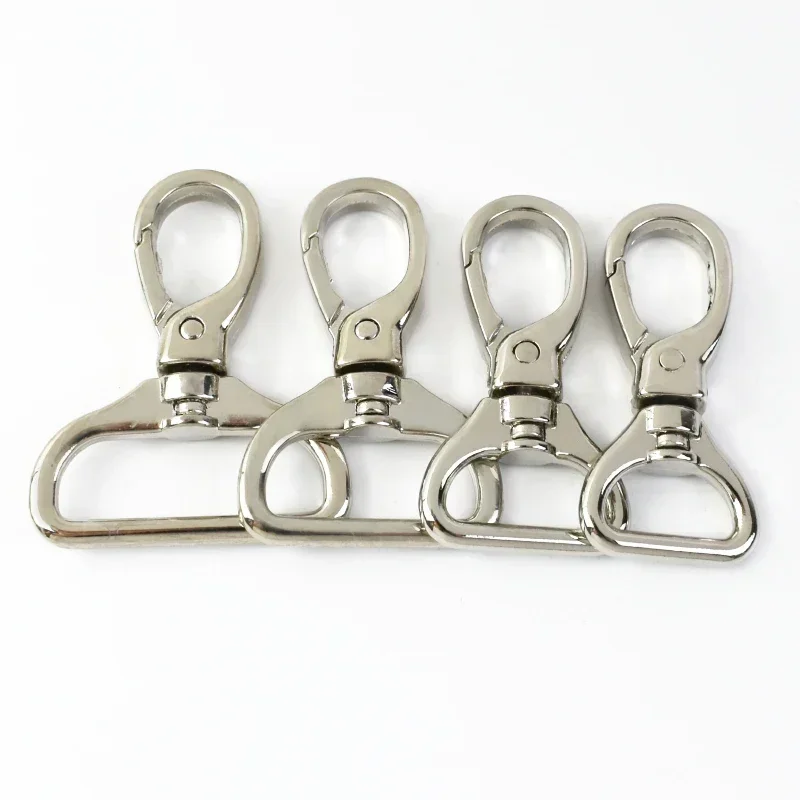 5/10/20Pcs 15/20/26/32mm Metal Bag Belt Buckles Swivel Lobster Clasp Buckle Carabiner Snap Hook Keychain DIY Sewing Accessories: 9# / Antique Brass