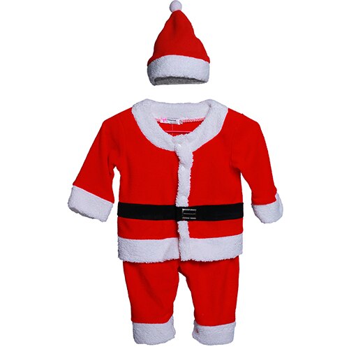 Julekostyme cosplay nissekostyme juledress for gutter barn jule t-skjorte bukser og hattesett: L