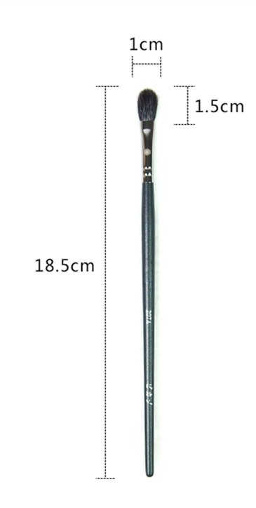Oogschaduw Make-Up Borstel # 207A Zachte Eekhoorn Haar Medium Eye Blending Shadow Brush Make up Borstel Cosmetische