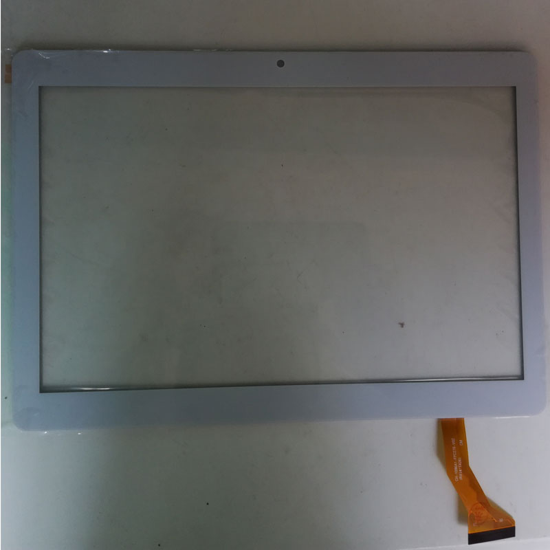 Biały lub czarny 10 cal nowy ekran dotykowy dla banque de france Tablet CH-1096A1 FPC276 V02 digitizer panel dotykowy wymiana czujnika szklanego