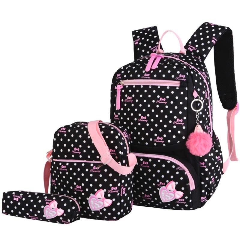 Children printing backpack School backpacks set Girls School Bags Waterproof Backpacks Kids Satchel Schoolbags mochila escolar: 16