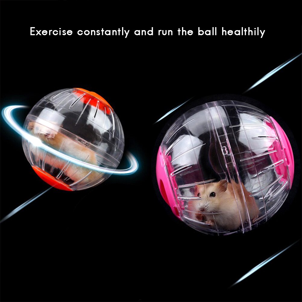 Mini bola transparente para hámster, jaula para ejercicio, productos para hámster