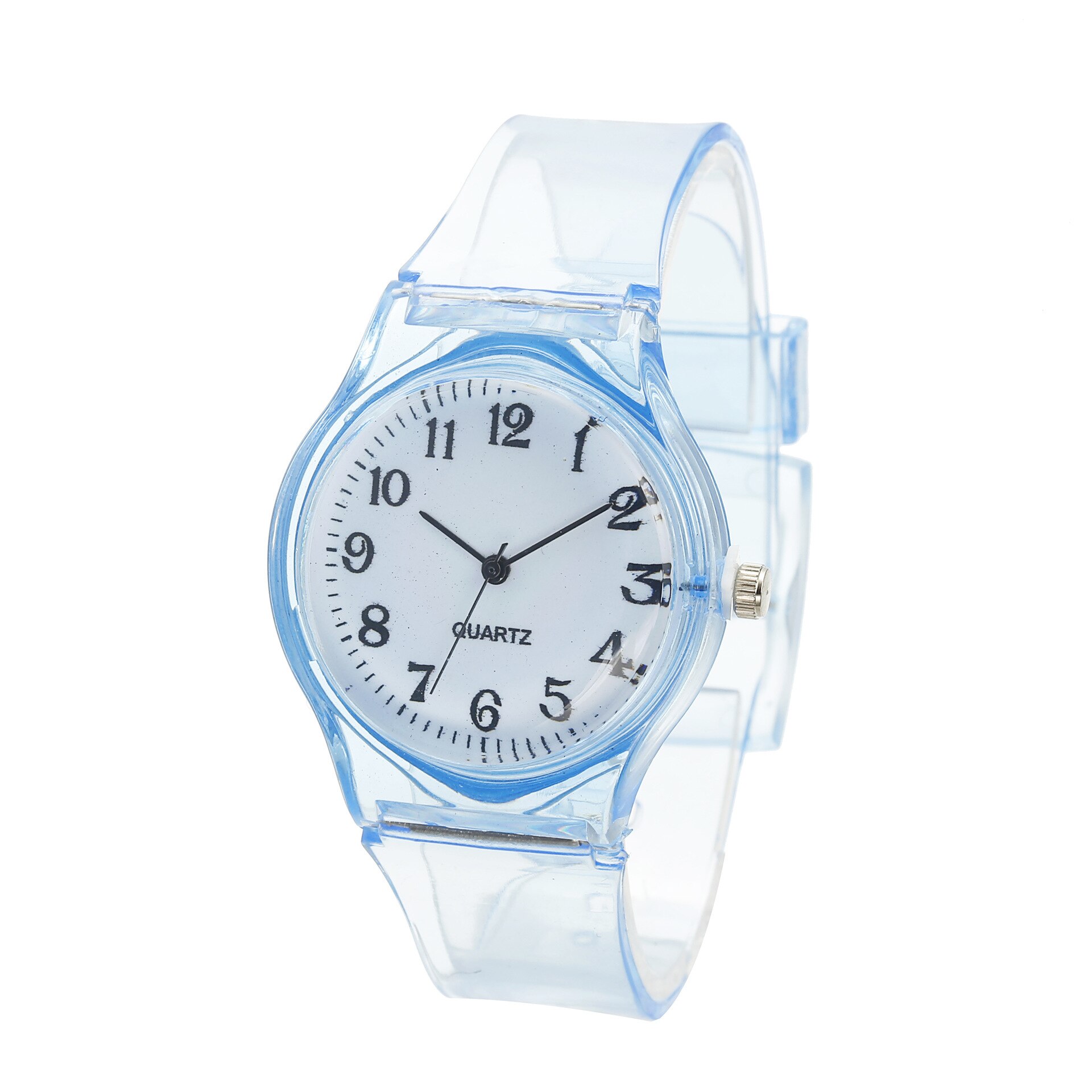 Horloges Numbers Transparante Rubber Transparant Clear Goedkope Rubber Horloges