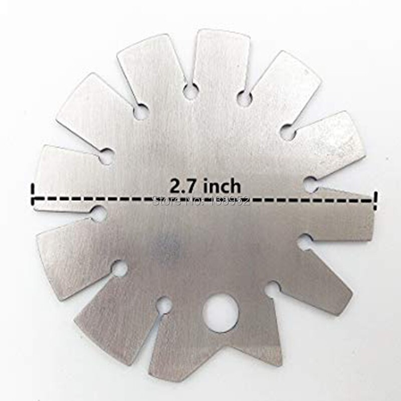 stainless steel Bevel Gauge 15 degree - 120 degree Round Gauge Diameter Bevel Gauge Angle Protractor thickness gauge