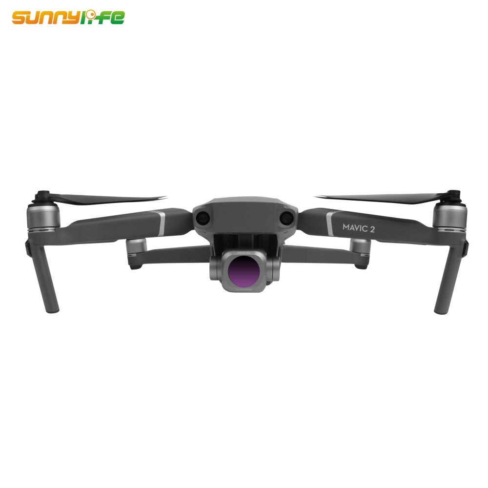 Sunnylife 4 stk / setdji mavic 2 pro drone  nd8- pl  nd16- pl  nd32- pl  nd64- pl linsefilter