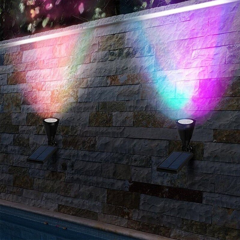 Solar--LED-Licht draussen Solar- angetrieben Scheinwerfer in-Boden Wasserdichte Landschaft Solar- Licht Garten Dekoration draussen Solar- Lampe