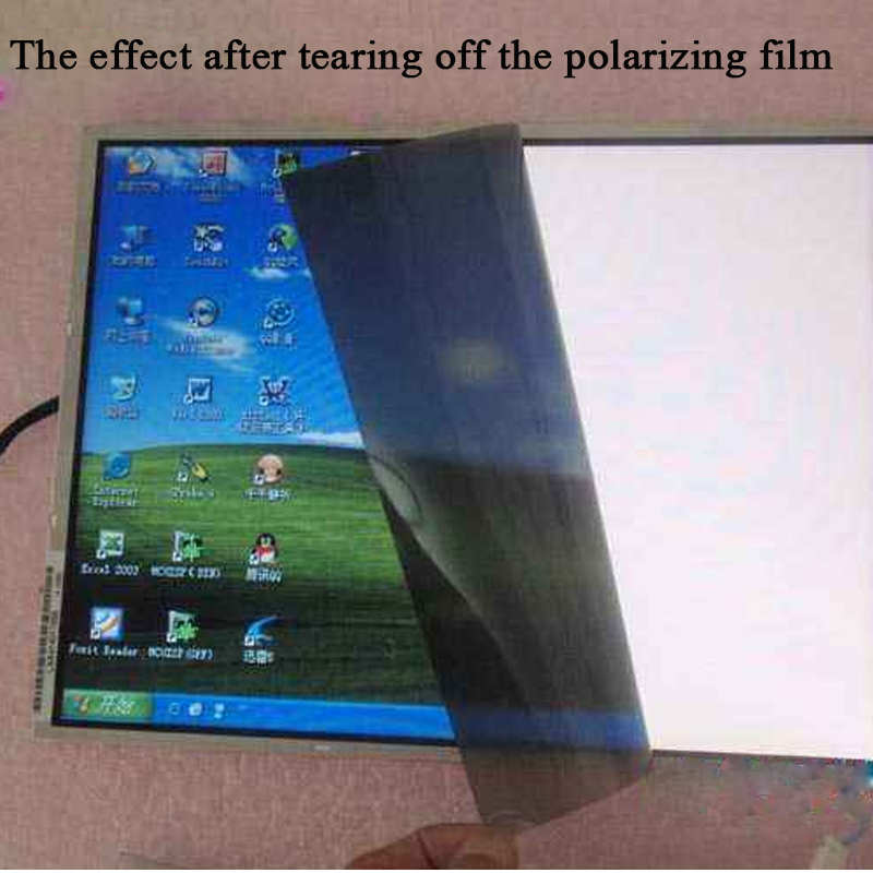 32inch 32 inch 90 degree Glossy LED/LCD Polarizer Polarizing Film for LCD LED IPS Screen for TV