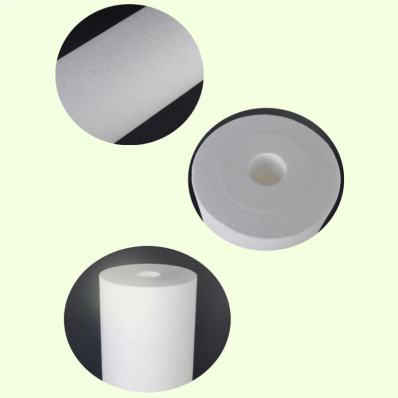 Filtro purificador de agua de algodón PP, 20 pulgadas, 4,5 pulgadas, cartucho de filtro de agua de sedimento de polipropileno, -2Pcs/juego