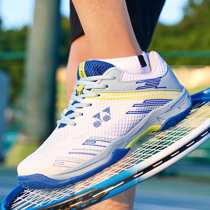 Badmintonschoenen, sneakers voor heren, ademende antislip tennissportschoenen voor mannen en vrouwen, trainingssneakers