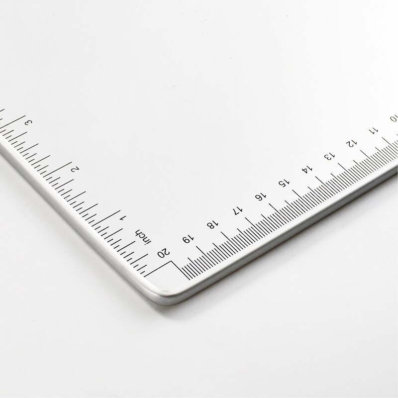 A4/A5 Metal Writing Board Clipboard File Folder for Documents File Clip With Ruler Aluminum Writing Pad School Office Stationery